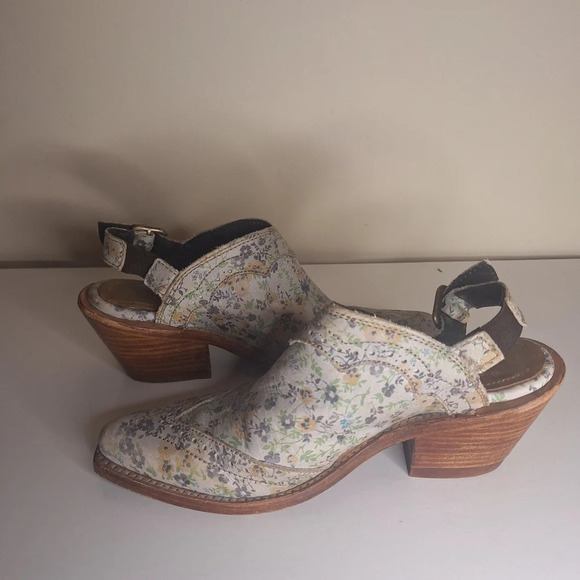 Liberty Black Mila sling back booties SZ 7 - Picture 9 of 9